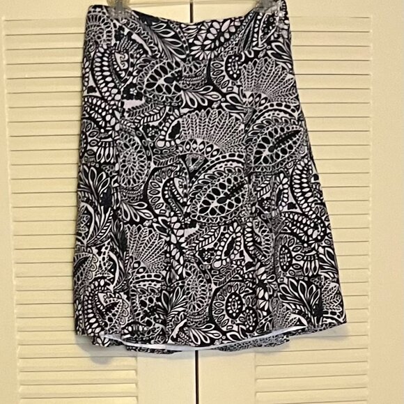 Ann Taylor Lined Flared Skirt Size 2 - Picture 2 of 11